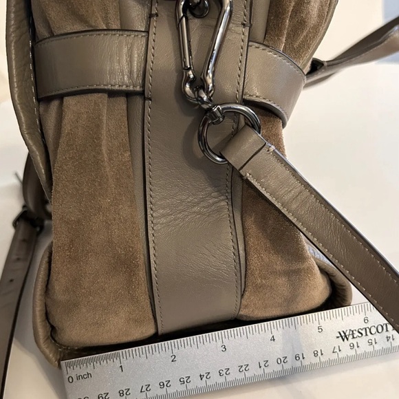 COACH Swagger Blake Patchwork Leather Satchel - Picture 2 of 15